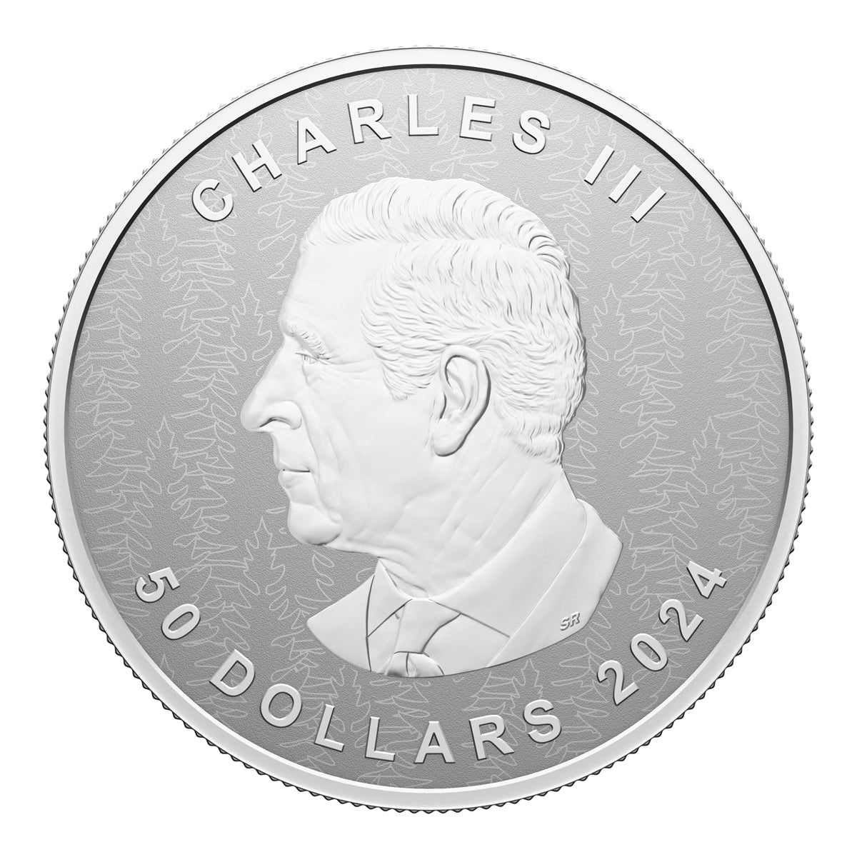 2024 $50 Ultra-High Relief 5 oz SML - Pure Silver Coin