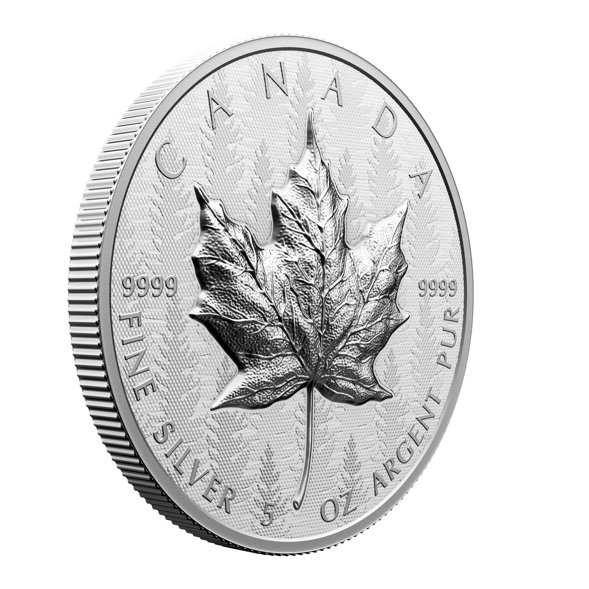 2024 $50 Ultra-High Relief 5 oz SML - Pure Silver Coin