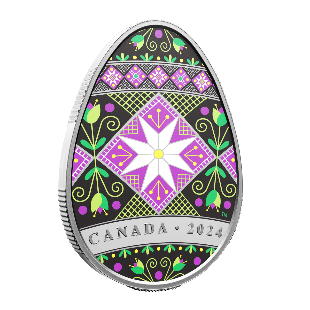 2024 $20 Pysanka - Fine Silver Coin