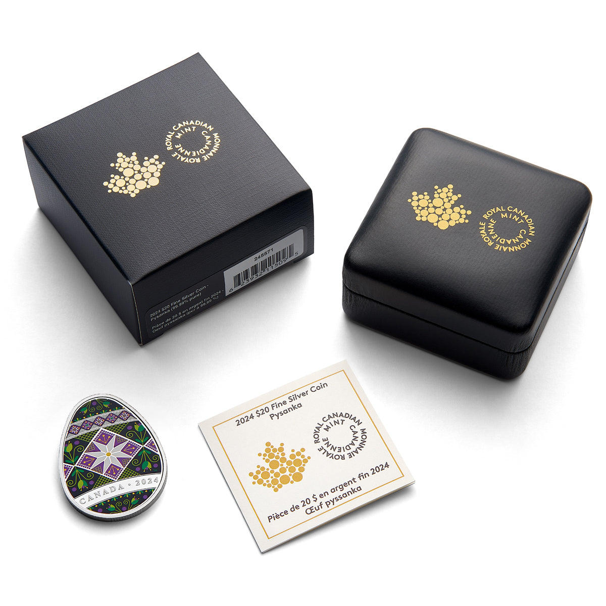 2024 $20 Pysanka - Pure Silver Coin