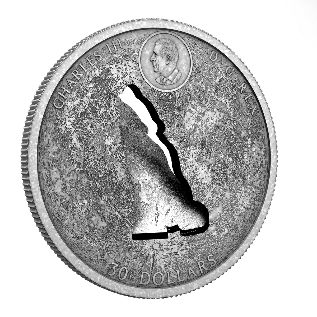 2024 $30 The Howling Wolf - Pure Silver Coin