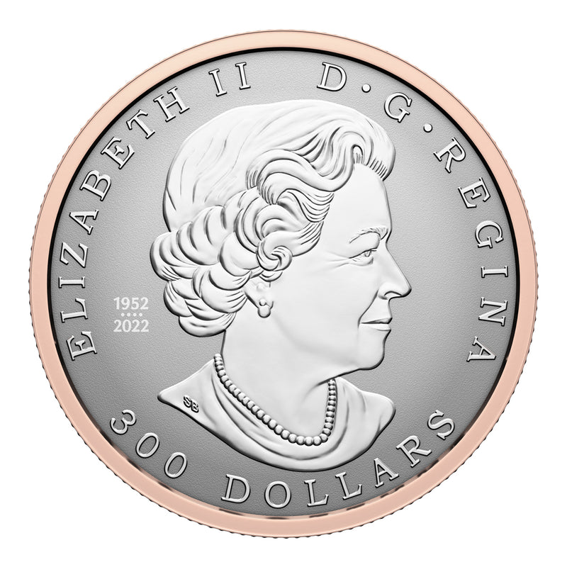 2024 $300 Maple Leaf Forever - Pure Platinum Coin