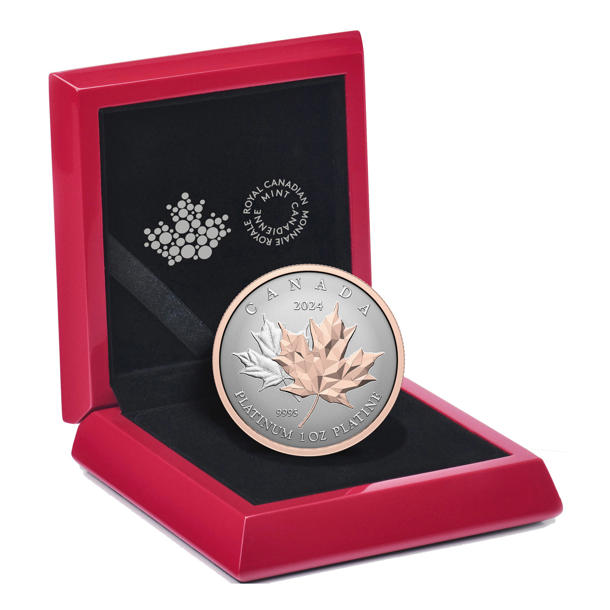 2024 $300 Maple Leaf Forever - Pure Platinum Coin