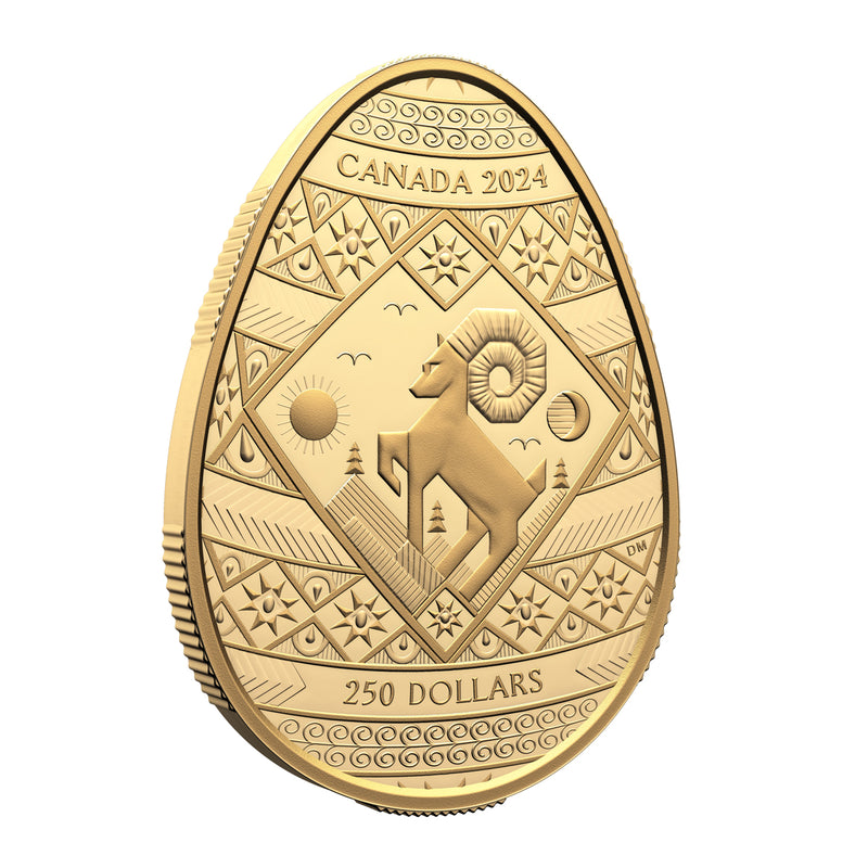 2024 $250 Pysanka - Pure Gold Coin