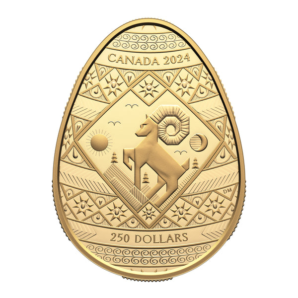 2024 $250 Pysanka - Pure Gold Coin
