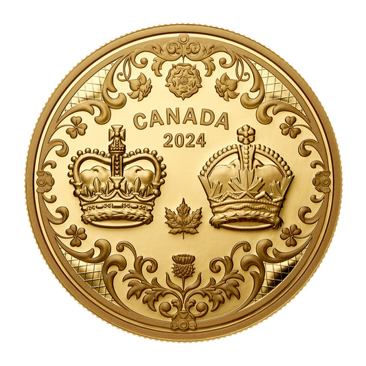2024 $200 The Crowns - Pure Gold Coin