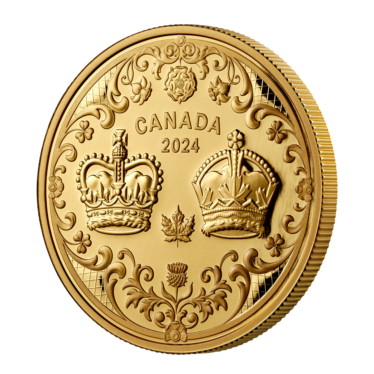 2024 $200 The Crowns - Pure Gold Coin