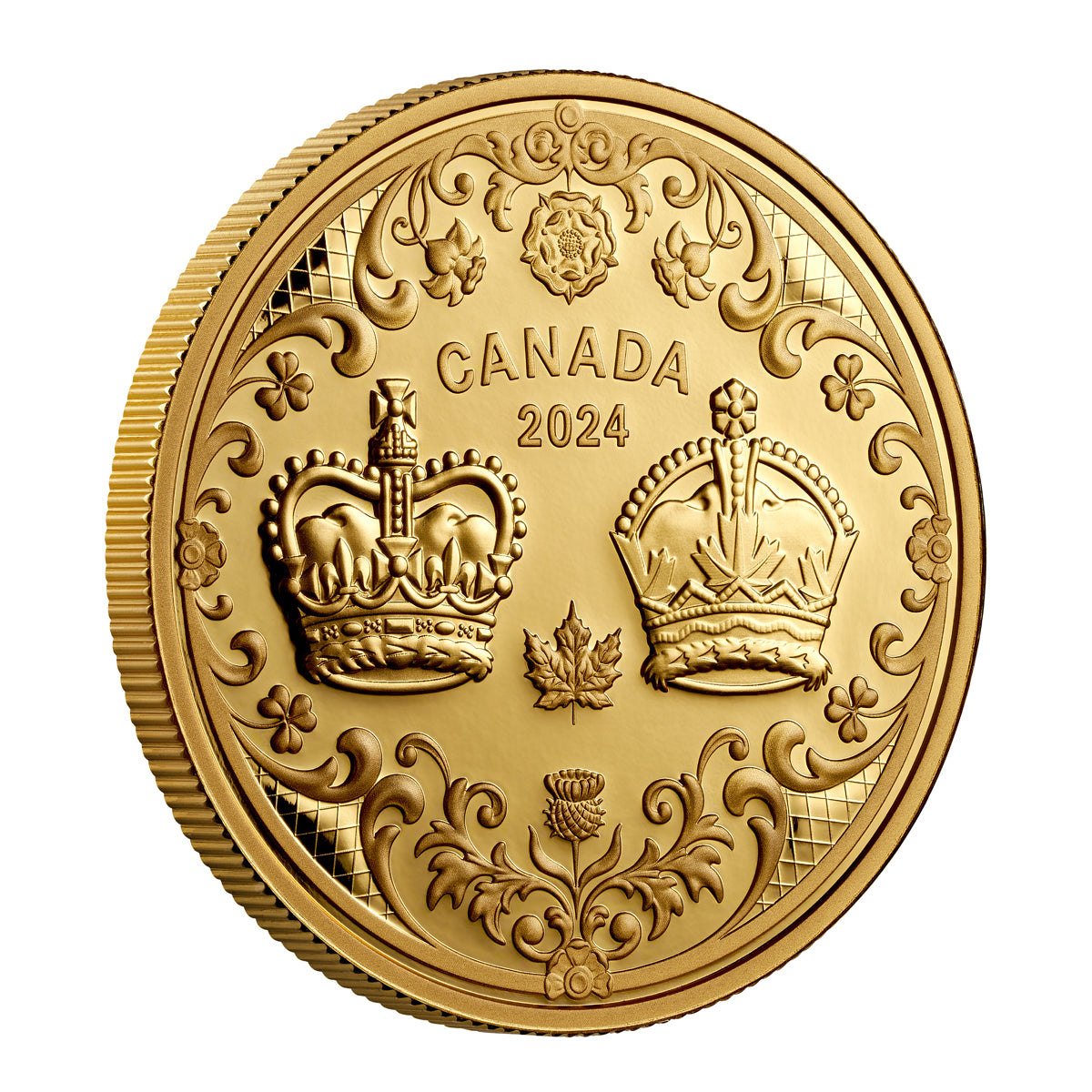 2024 $200 The Crowns - Pure Gold Coin