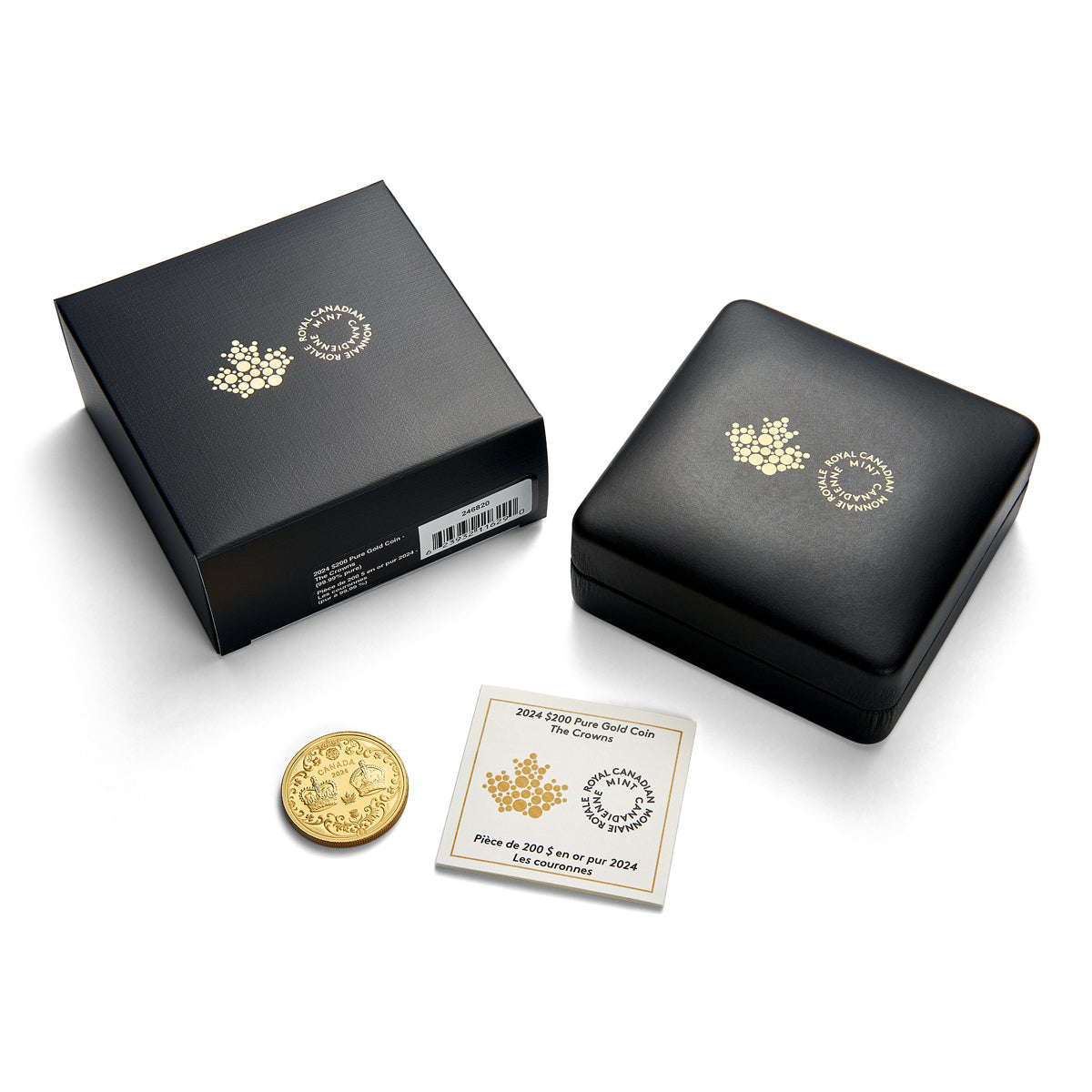 2024 $200 The Crowns - Pure Gold Coin