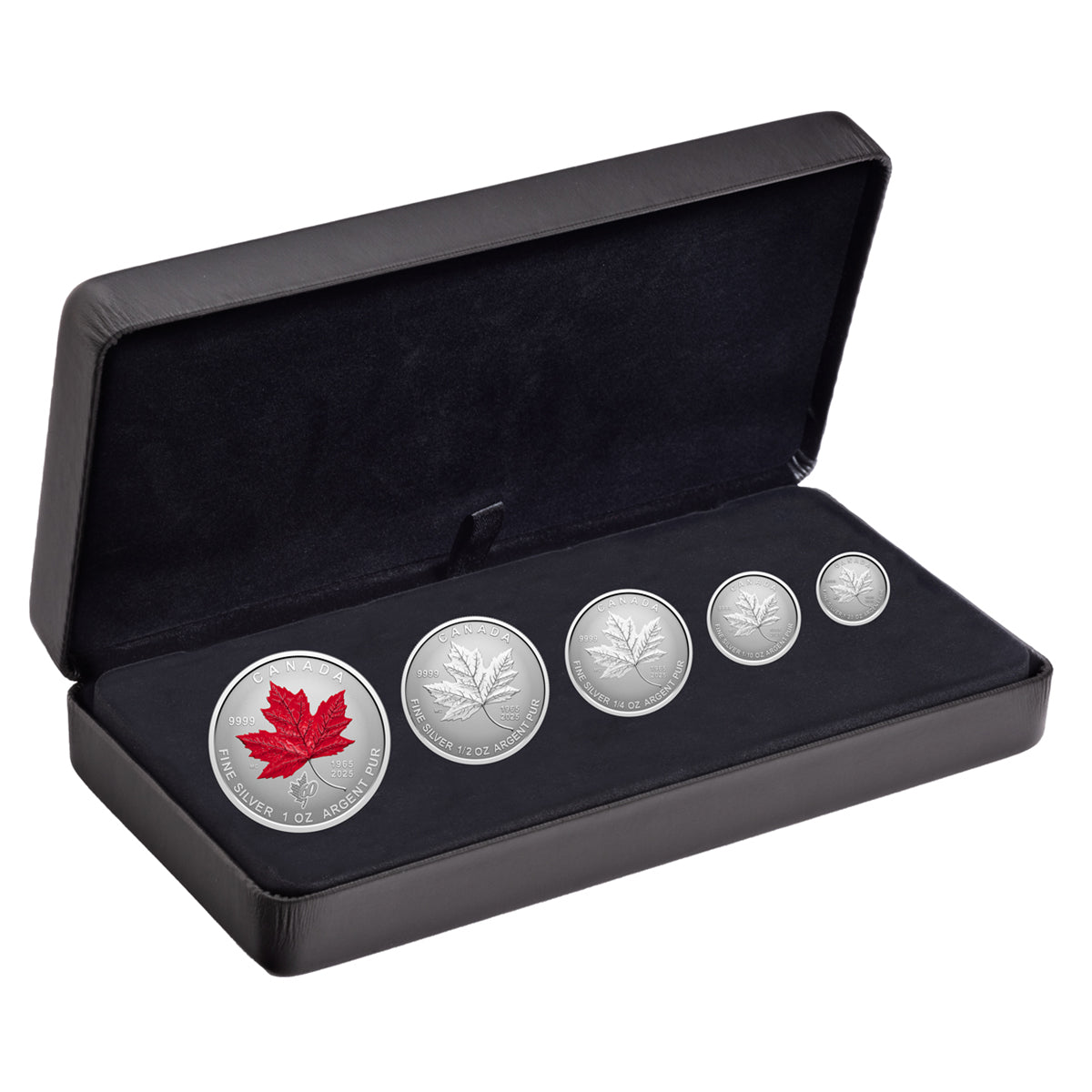 2025 60th Anniversary of the Canadian Flag - Fractional Fine Silver Set