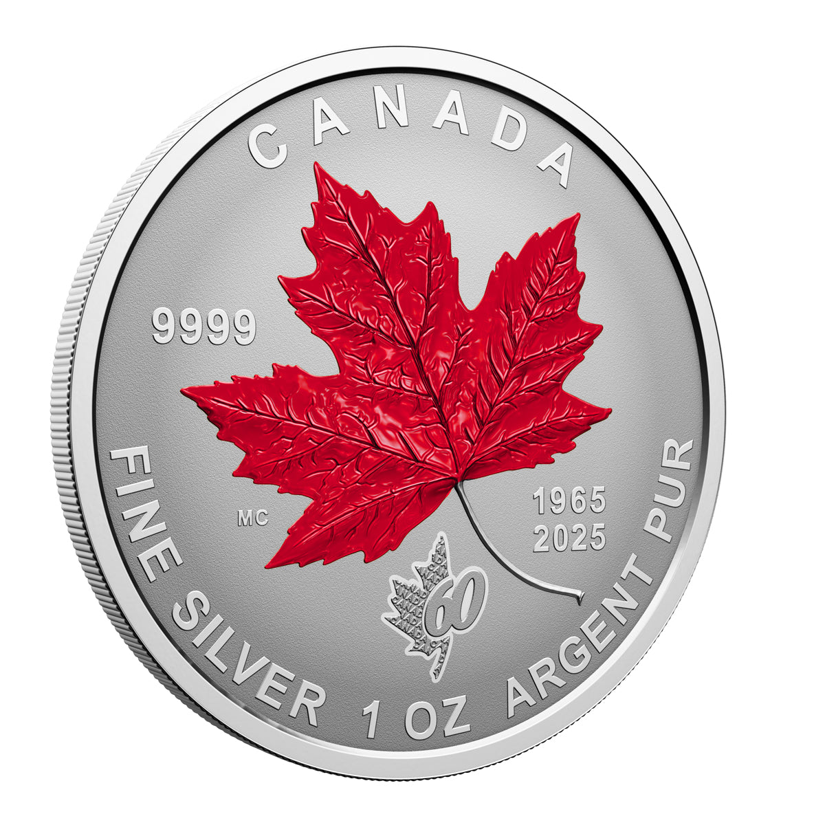 2025 60th Anniversary of the Canadian Flag - Fractional Fine Silver Set