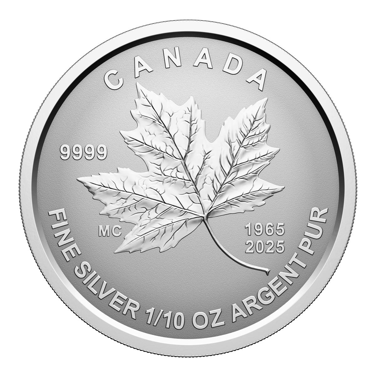 2025 60th Anniversary of the Canadian Flag - Fractional Fine Silver Se