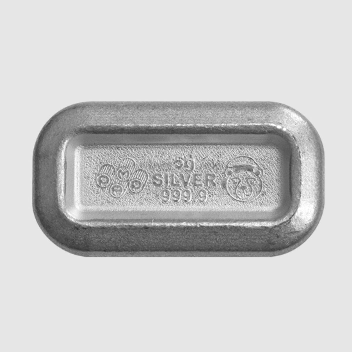 2024 PEZ®: Polar Bear Wafers & Dispenser - Pure Silver Gift Set