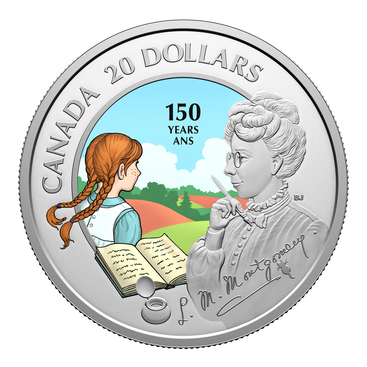 2024 $20 150th Anniversary of the Birth of L.M. Montgomery - Silver Coin