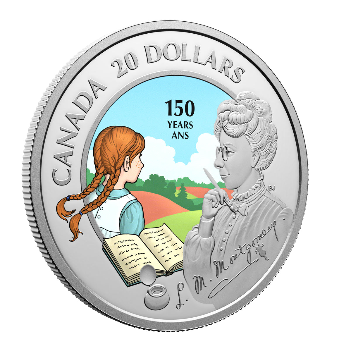2024 $20 150th Anniversary of the Birth of L.M. Montgomery - Silver Co
