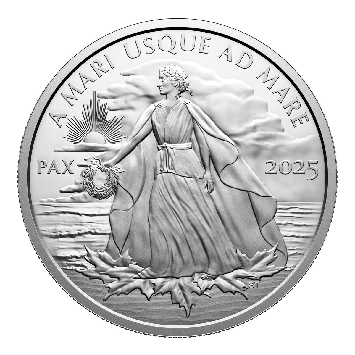 2025 $50 Peace Dollar - Pure Silver Coin