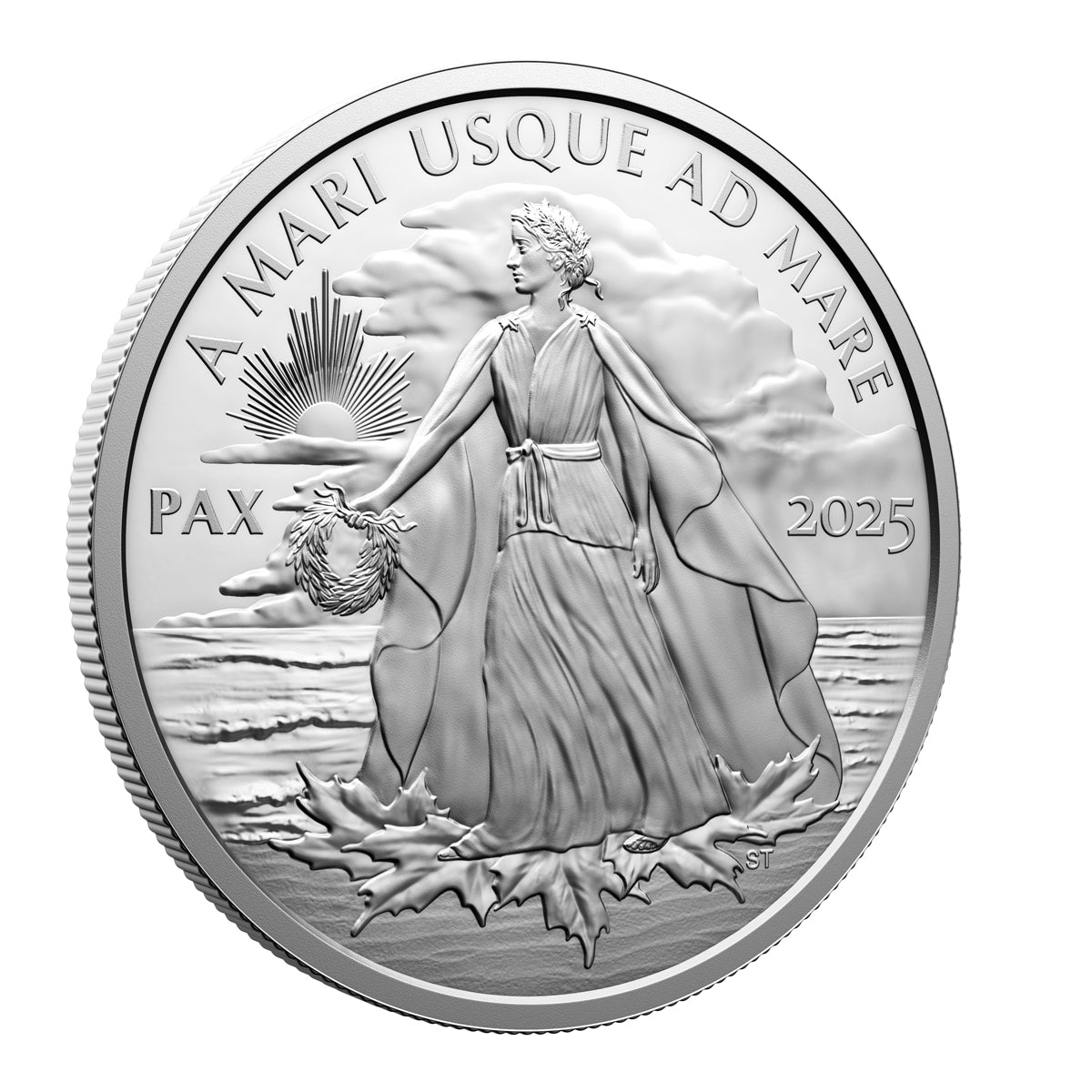 2025 $50 Peace Dollar - Pure Silver Coin