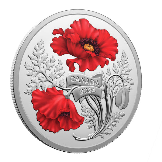 2024 $20 Remembrance Day - Pure Silver Coin