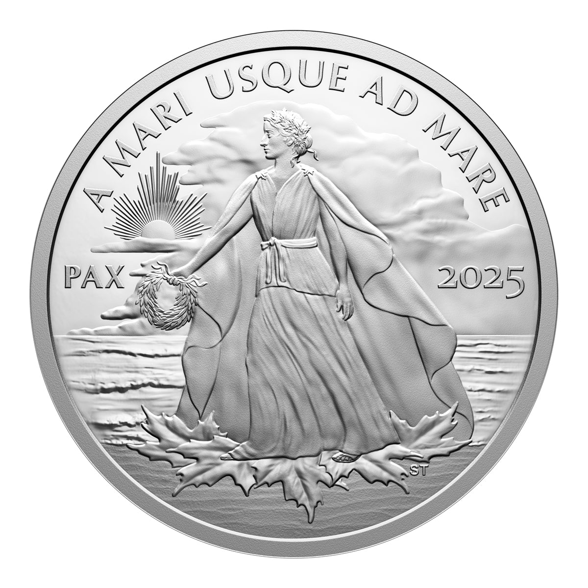 2025 $1 Peace Dollar - Pure Silver Coin