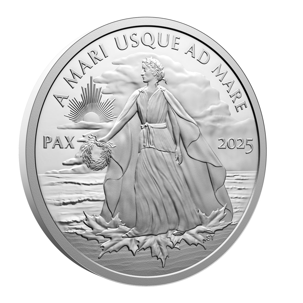 2025 $1 Peace Dollar - Pure Silver Coin