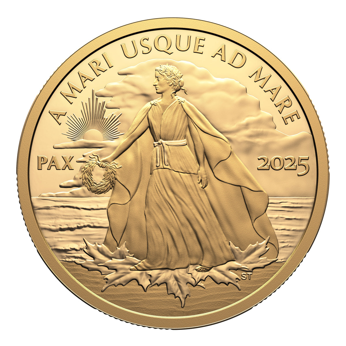 2025 $200 Peace Dollar - Pure Gold Coin