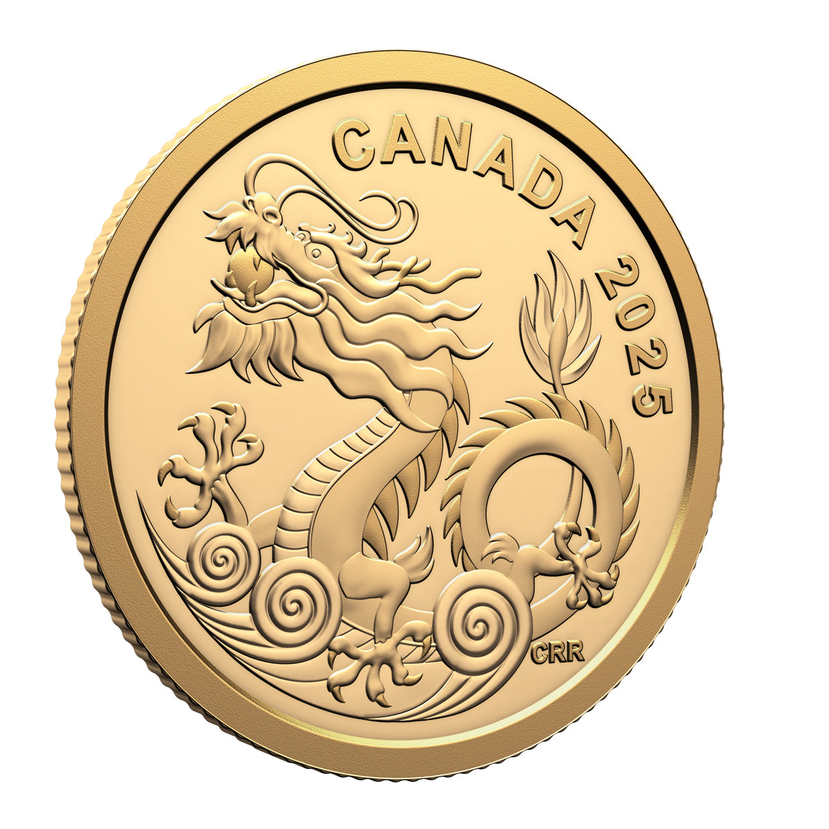 2025 $8 Water Dragon - Pure Gold Coin