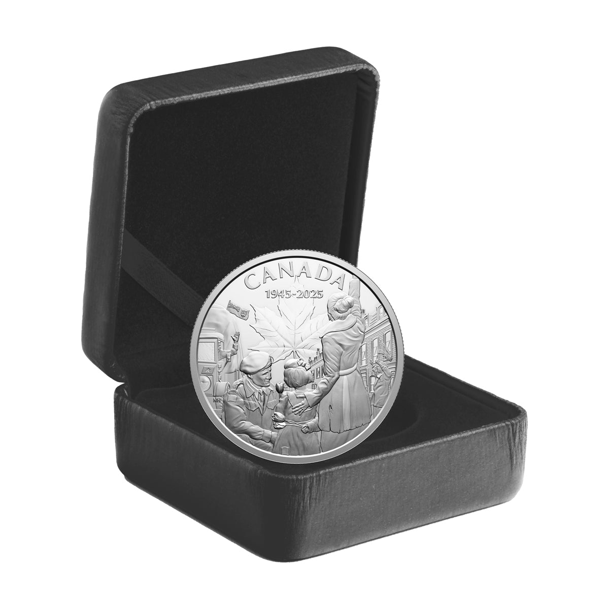 2025 $20 80th Anniversary of the End of the Second World War in Europe - Pure Silver Coin