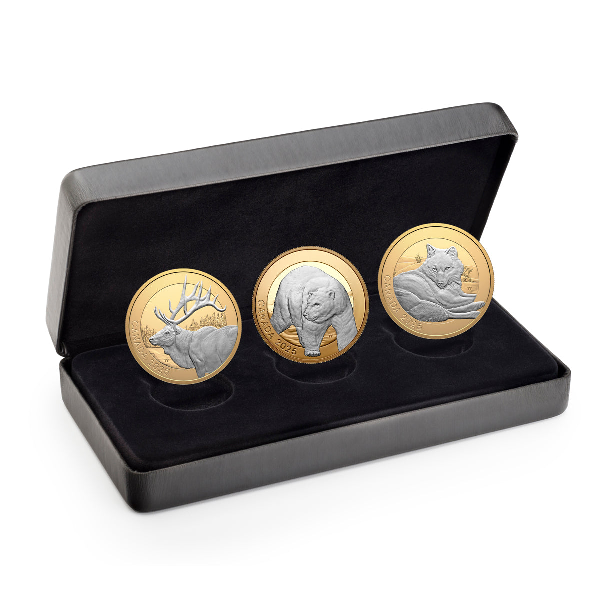2025 $20 Animal Portraits - Pure Silver 3 Coin Set