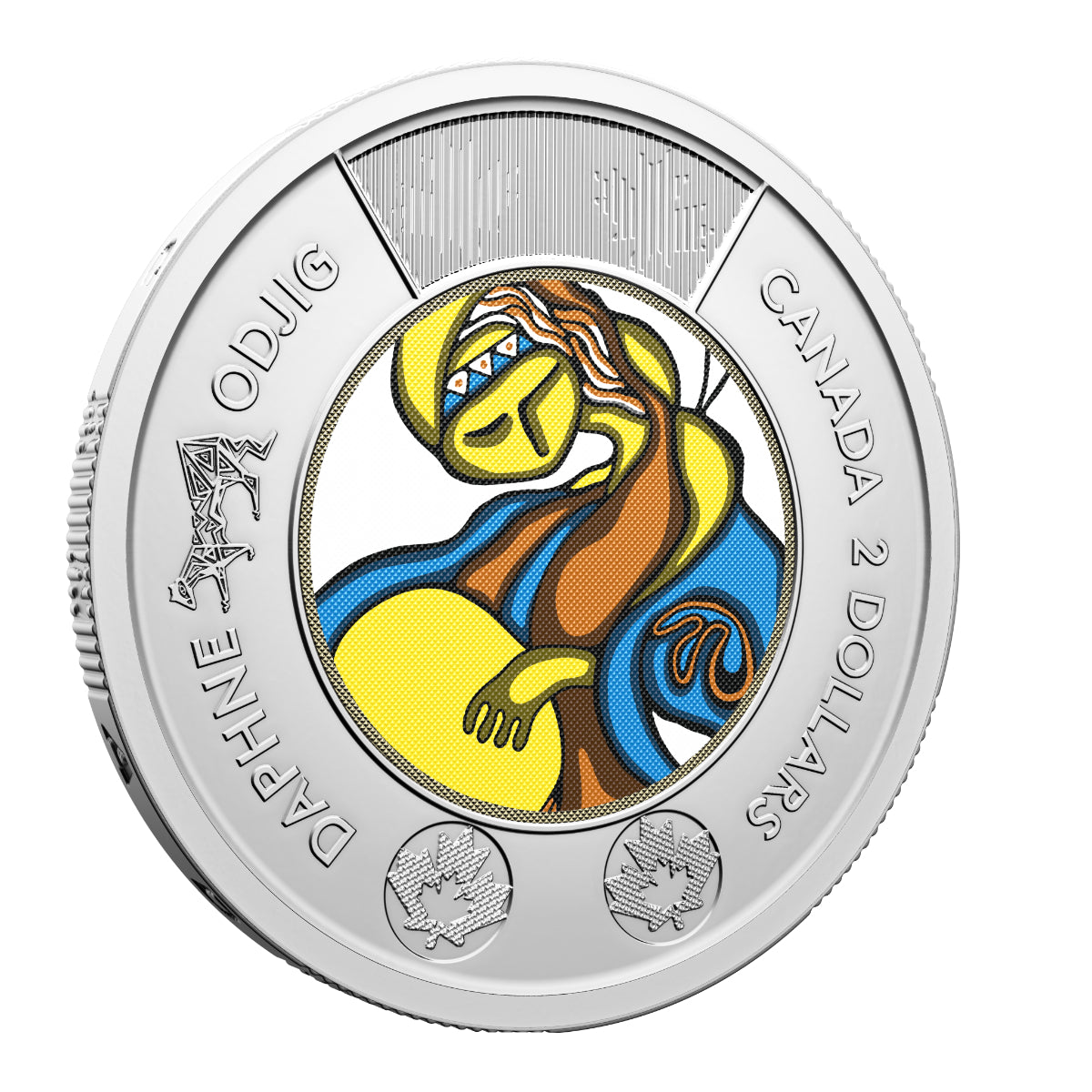 2025 $2 Celebrating the Life and Art of Daphne Odjig Special Wrap Roll (Colourized)