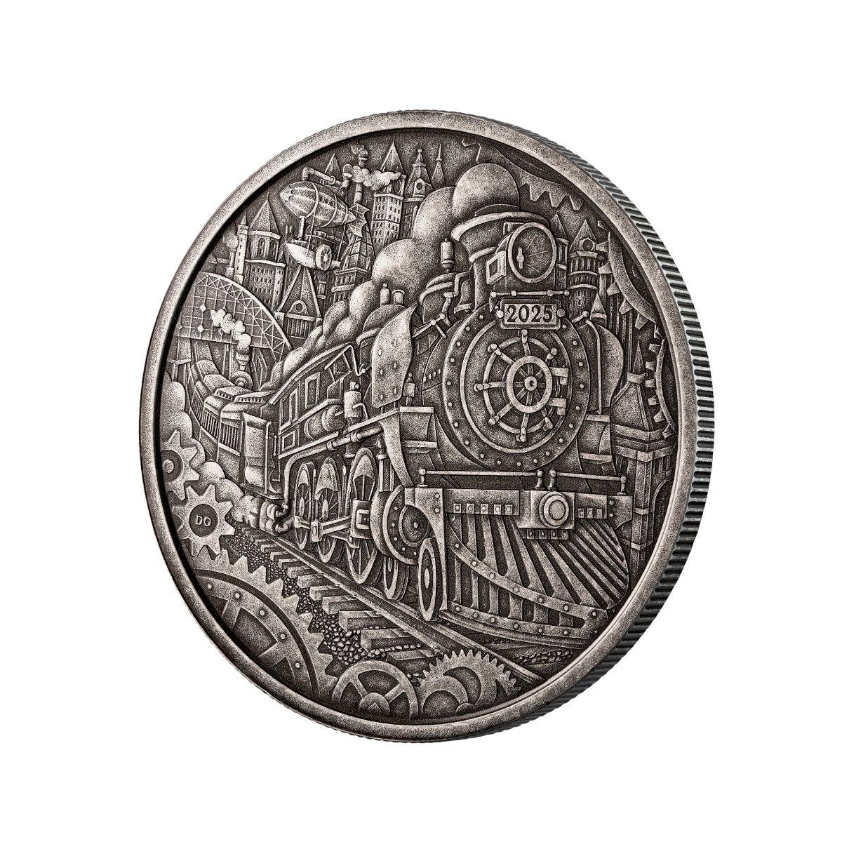 2025 $50 A Whimsical Tale: Steam Locomotive - Pure Silver Coin