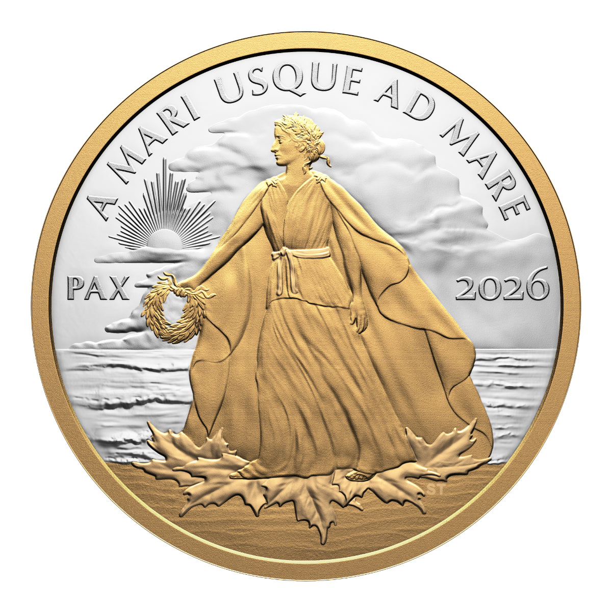 2026 $1 Peace Dollar - Pure Silver Coin