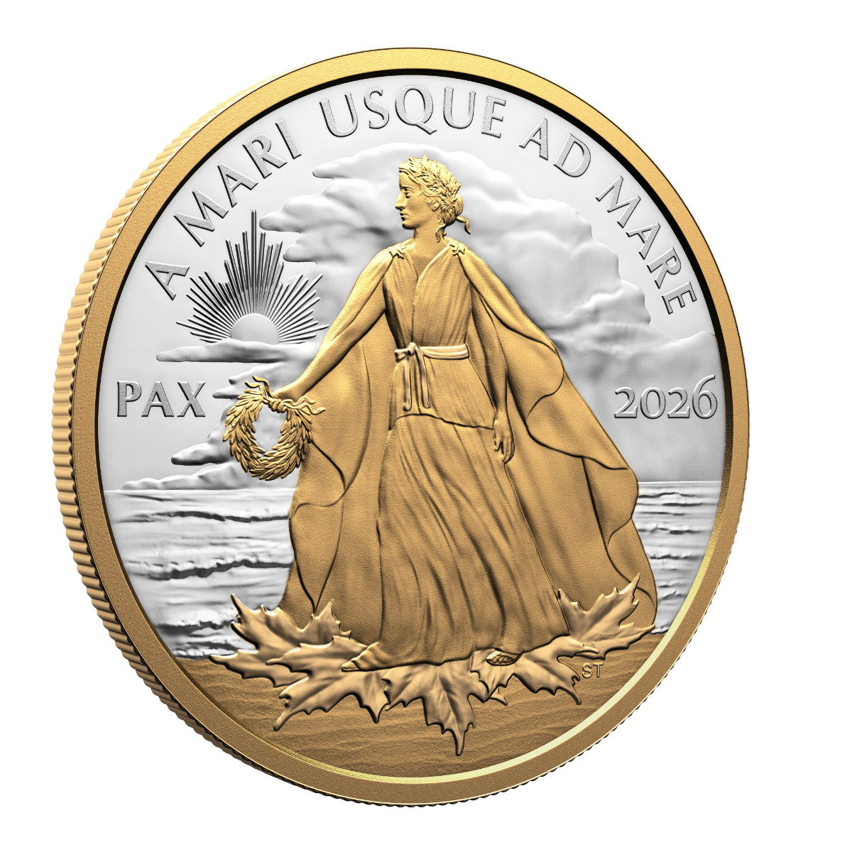 2026 $50 Peace Dollar - Pure Silver Coin