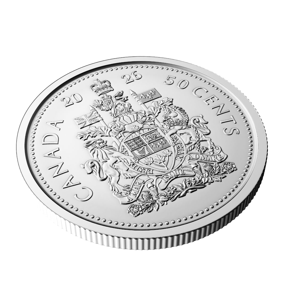 2026 50 Cent Special Wrap Circulation Roll