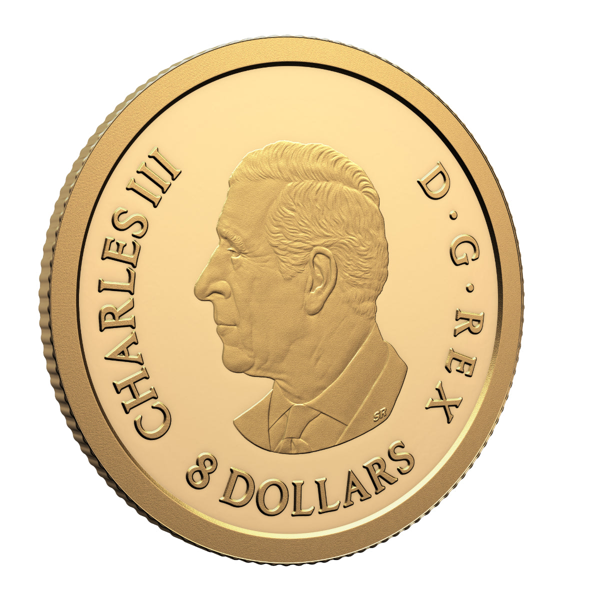 2026 $8 Lucky Dragon - Pure Gold Coin