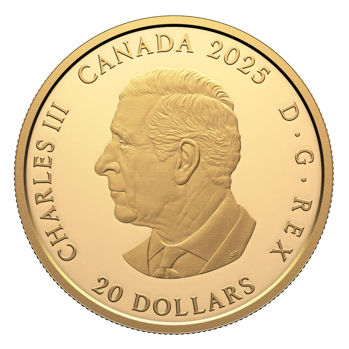 2025 $20 The Gilded Sundial - Pure Silver Coin