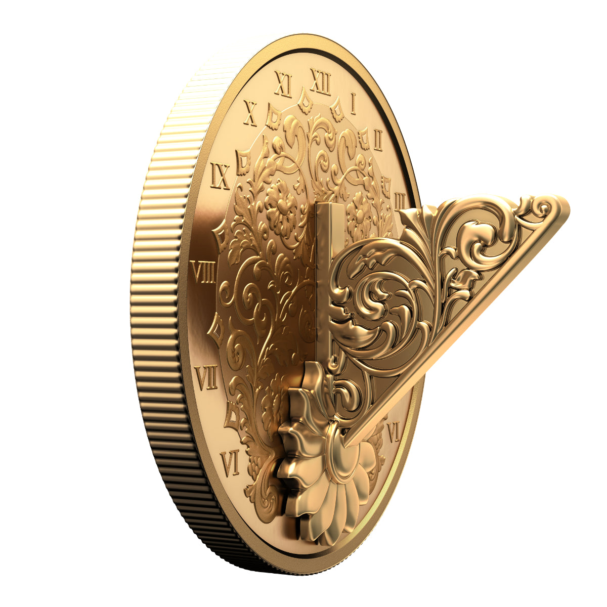 2025 $20 The Gilded Sundial - Pure Silver Coin