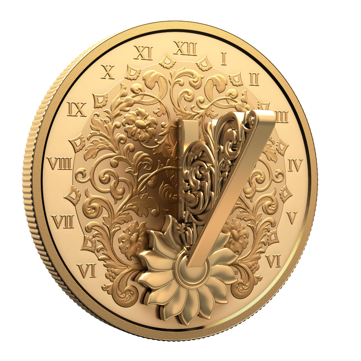 2025 $20 The Gilded Sundial - Pure Silver Coin