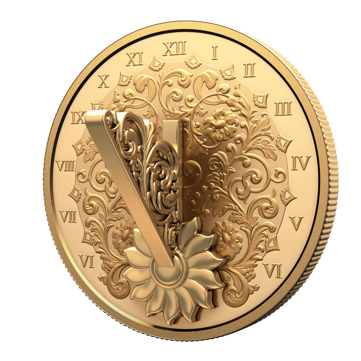 2025 $20 The Gilded Sundial - Pure Silver Coin