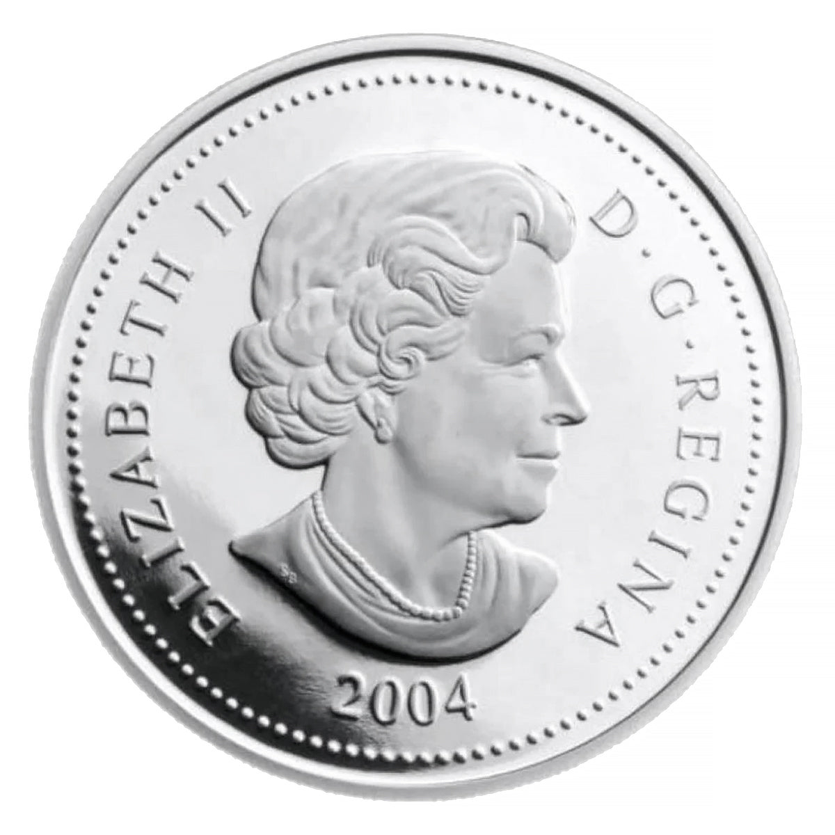 2004 $5 Canadian Wildlife: The Majestic Moose - Pure Silver Coin and S