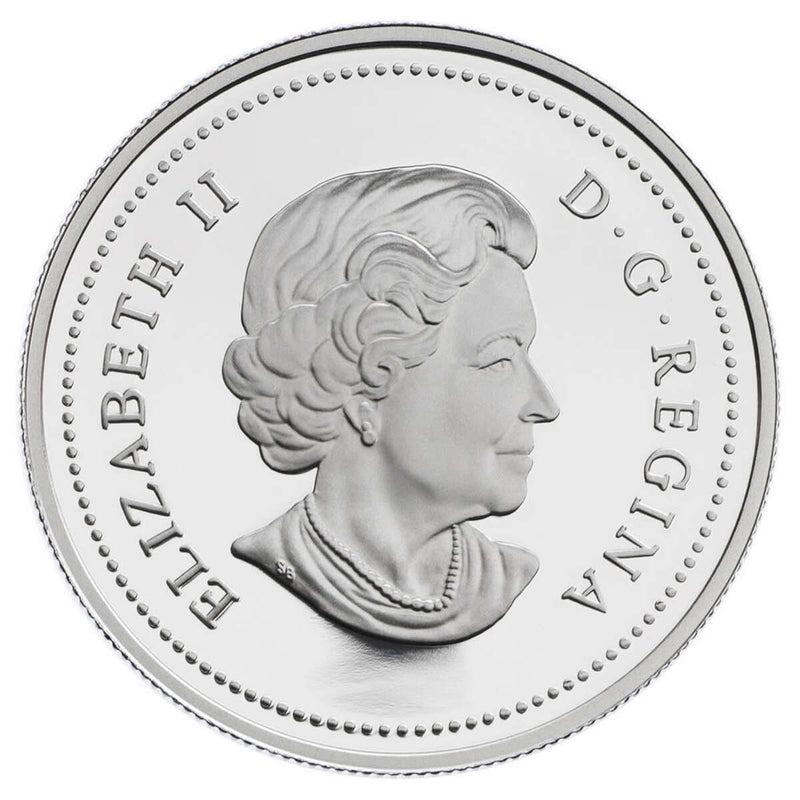 2005 $5 Alberta Centennial - Pure Silver Coin