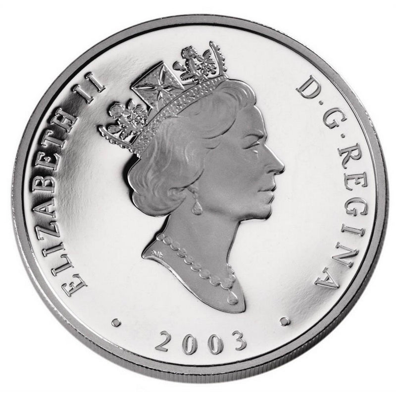 2003 $20 Rocky Mountains - Pure Silver Coin