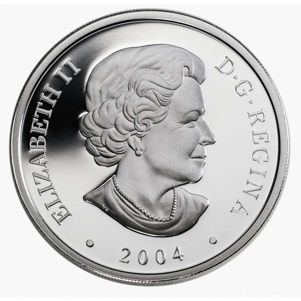 2004 $20 Hopewell Rocks - Pure Silver Coin