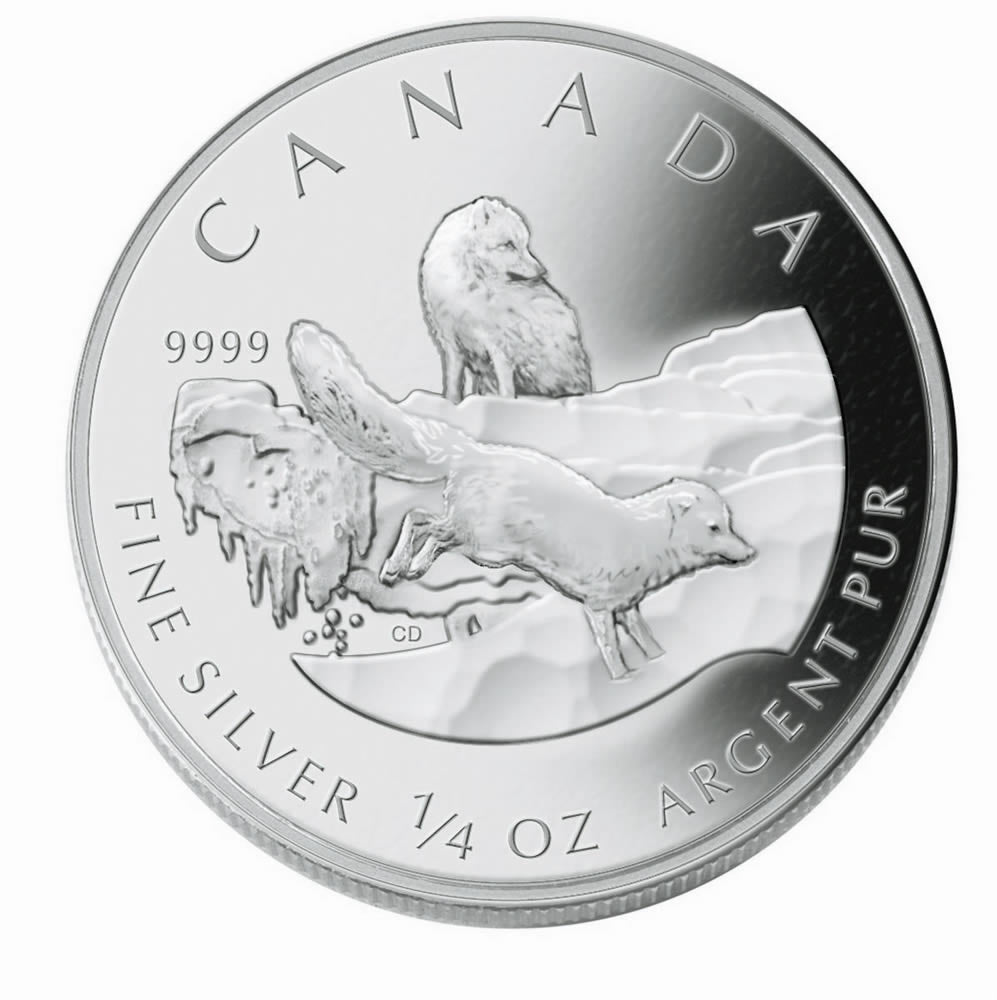 2004 Arctic Fox -  Pure Silver Fractional Proof Set