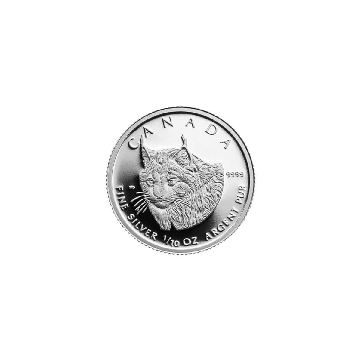 2005 Canadian Lynx - Pure Silver Fractional Proof Set