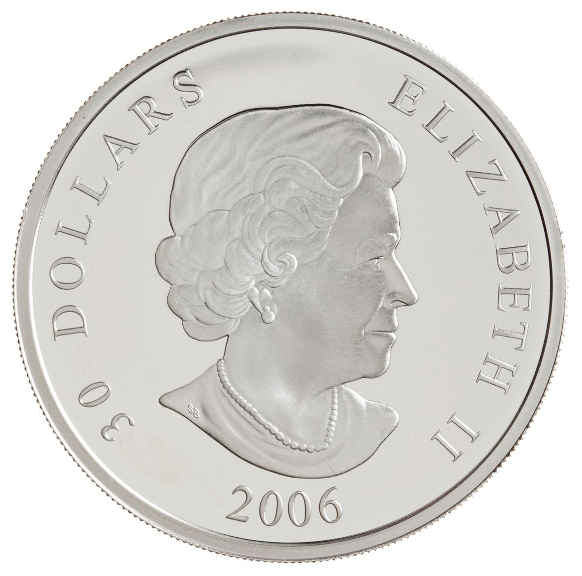 2006 $30 National War Memorial - Sterling Silver Coin