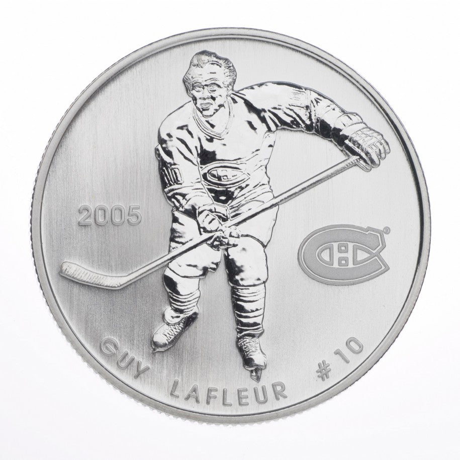 2005 50c NHL Hockey Legends: Montreal Canadiens - Sterling Silver 4-Coin Set