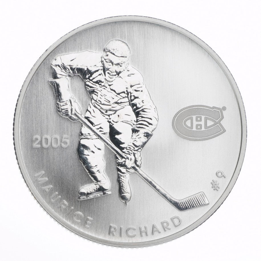 2005 50c NHL Hockey Legends: Montreal Canadiens - Sterling Silver 4-Coin Set