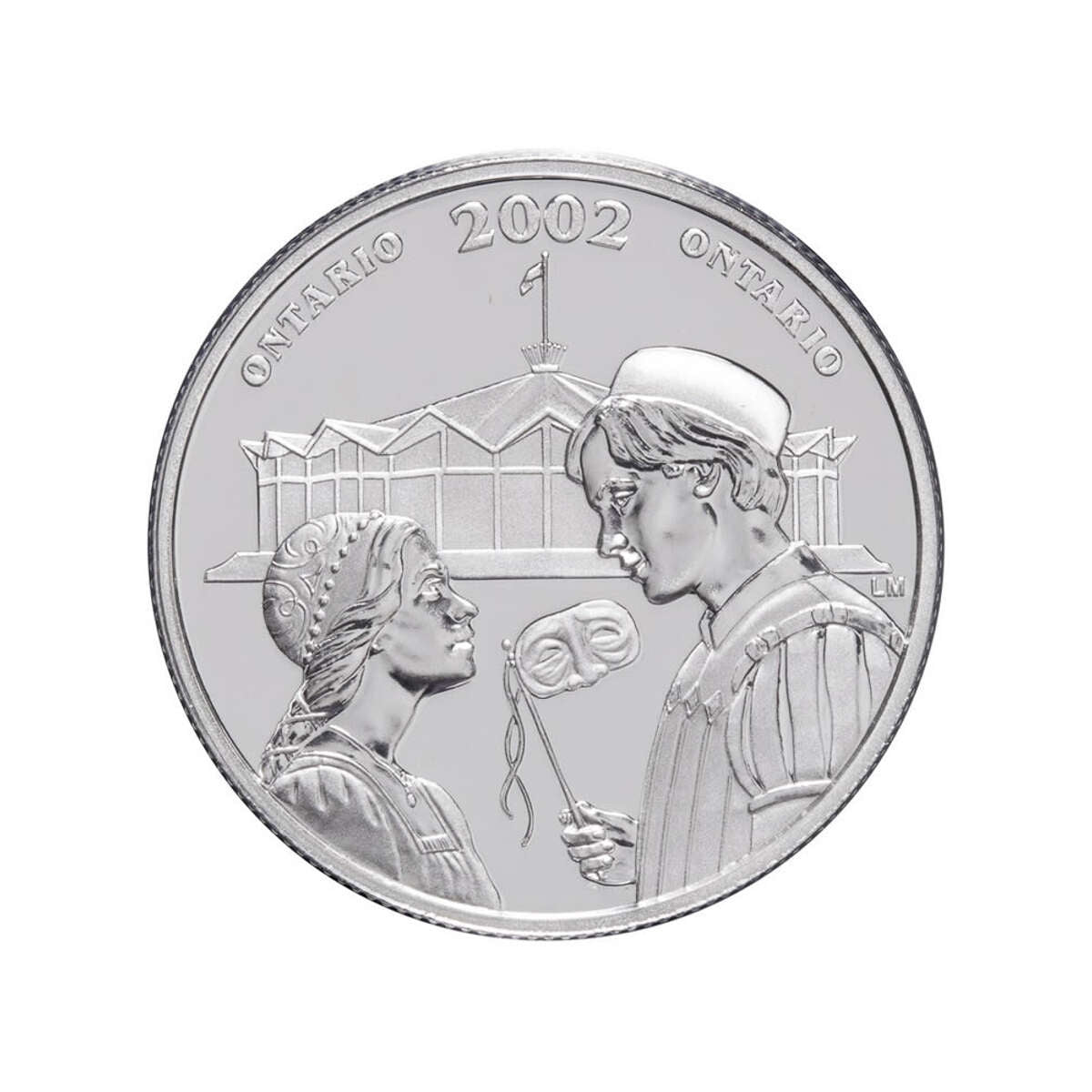 2002 50c Canadian Festivals: Stratford Festival (Ontario) - Sterling Silver Coin