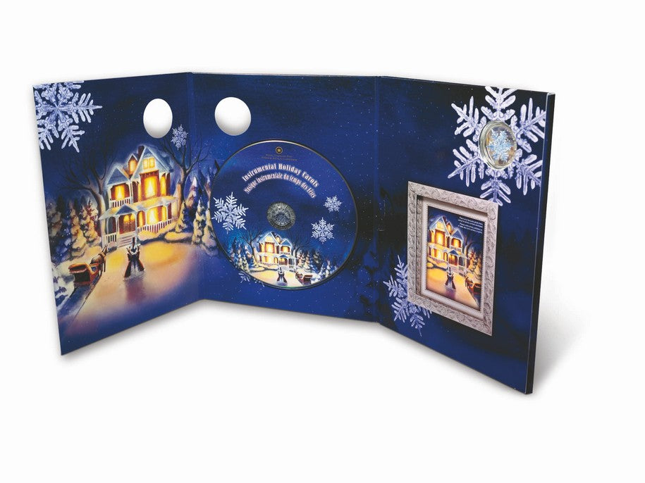 2006 $1 Holiday Carols - CD and Sterling Silver Dollar Set