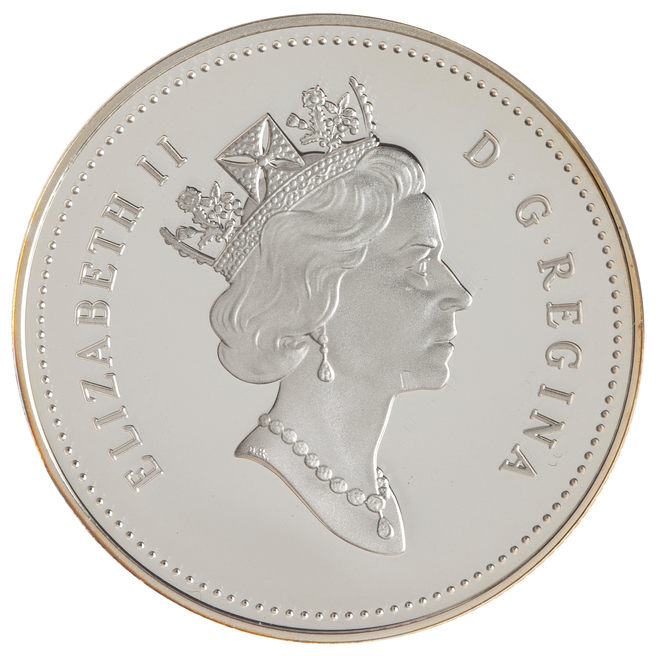 FACE / Crucial For You 　99.11.23 　配布シングル 1996 50c Little Wild Ones: Moose Calf - Sterling Silver Coin